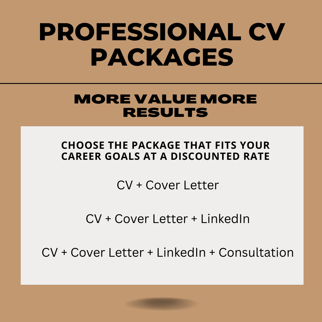Professional CV Packages